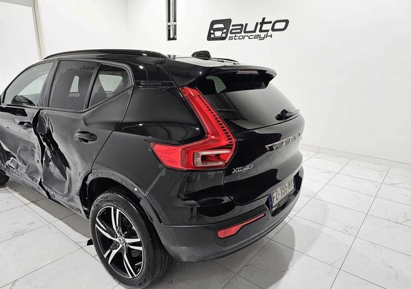 Volvo XC 40 cena 99900 przebieg: 25666, rok produkcji 2021 z Gołańcz małe 191